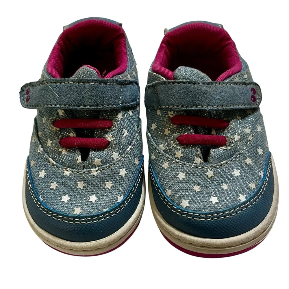 STRIDE RITE Surprize Hazel Sneakers Baby Girl Size 4